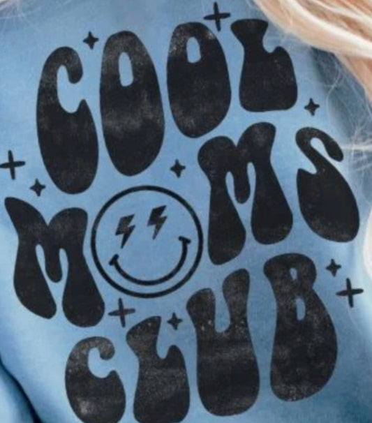 Cool Moms Club Screen Print Tee