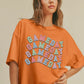 Game Day Graphic Long Crop Tee