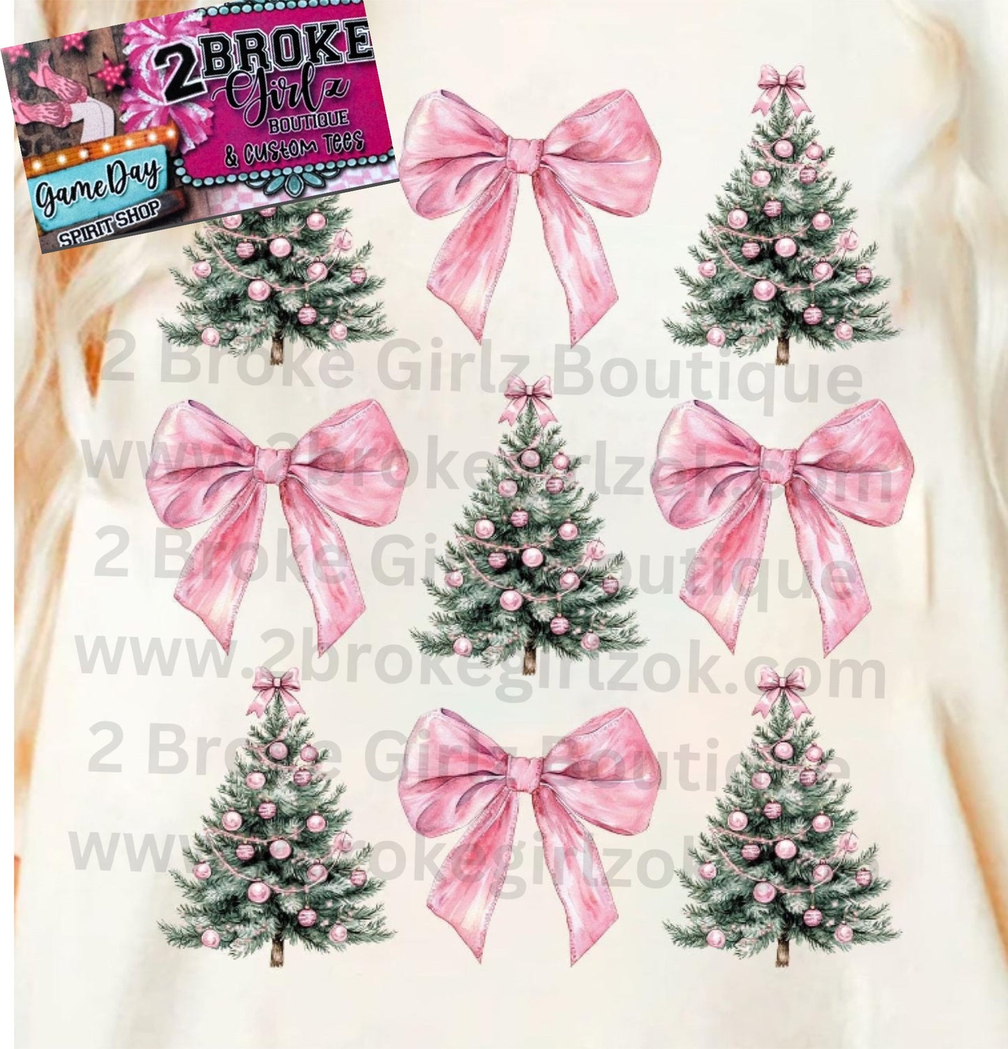 Coquette Holiday Graphic Tee