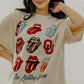 Rolling Stones OU Sooners Licks Over Time One Size Tee