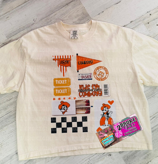 Cowboys Matchbox Graphic Tee
