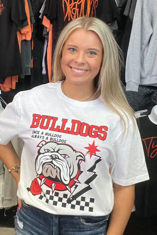 Customize your mascot & Colors Once A Bulldog Always A Bulldog