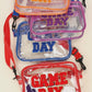 Chenille Game Day Patch Stadium Bag