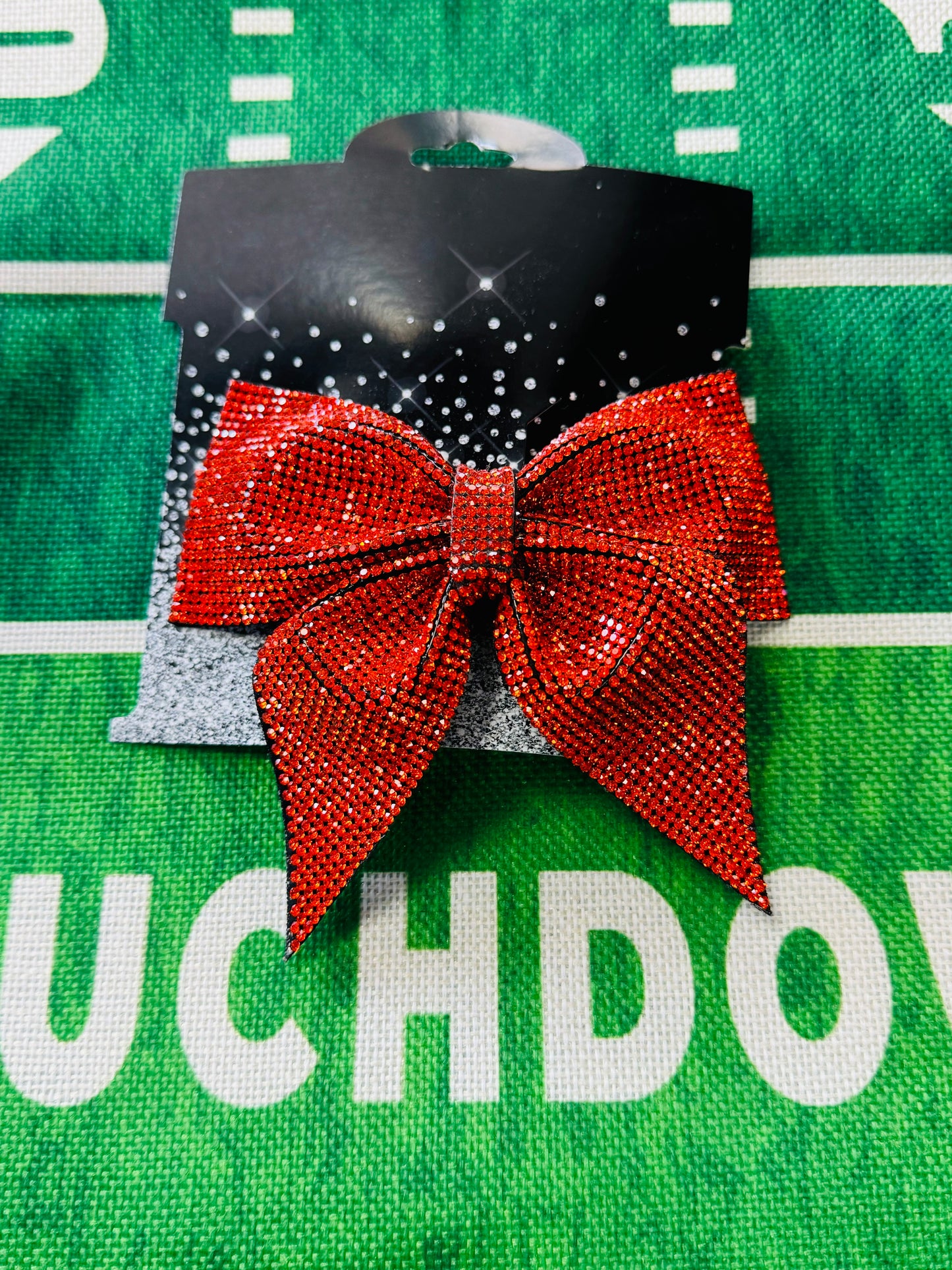 Spirit Rhinestone Hair Bow