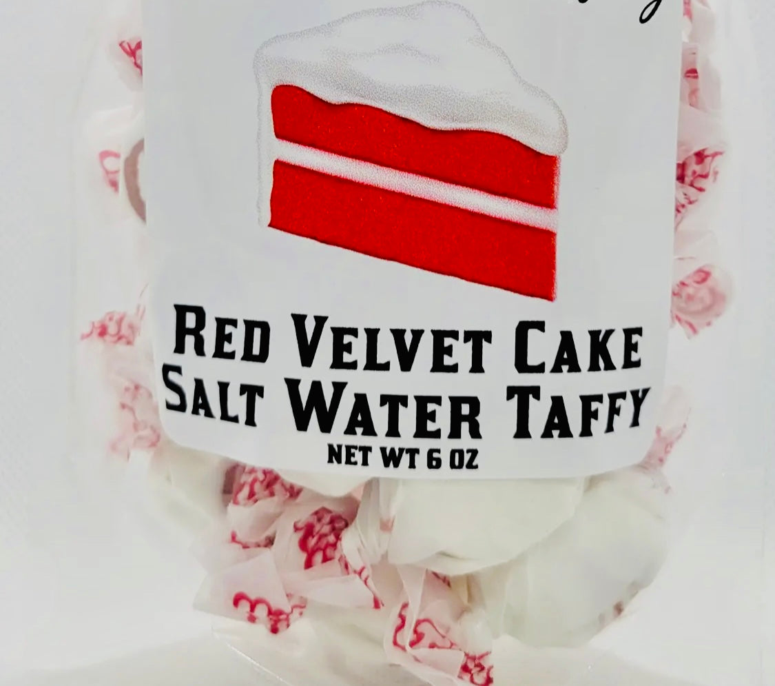 Red Velvet Cake Salt Water Taffy