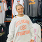 OSU Cowboys Vintage Sport Ash Gray Flashdance Sweatshirt