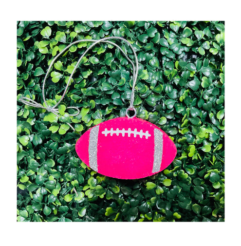 Pink Football Freshie