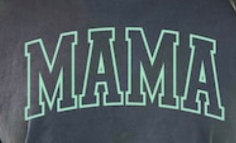 MAMA - Mint Puff Tee