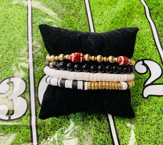 Football Bracelet Set