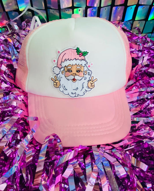 Groovy Christmas Trucker Hat