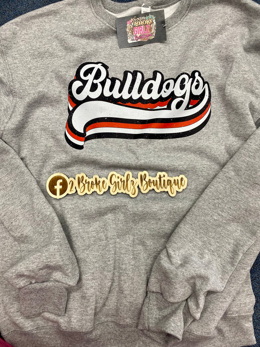 Retro Bulldogs Sweatshirt