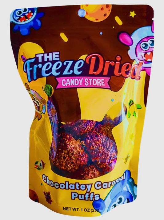 Chocolatey Caramel Puffs