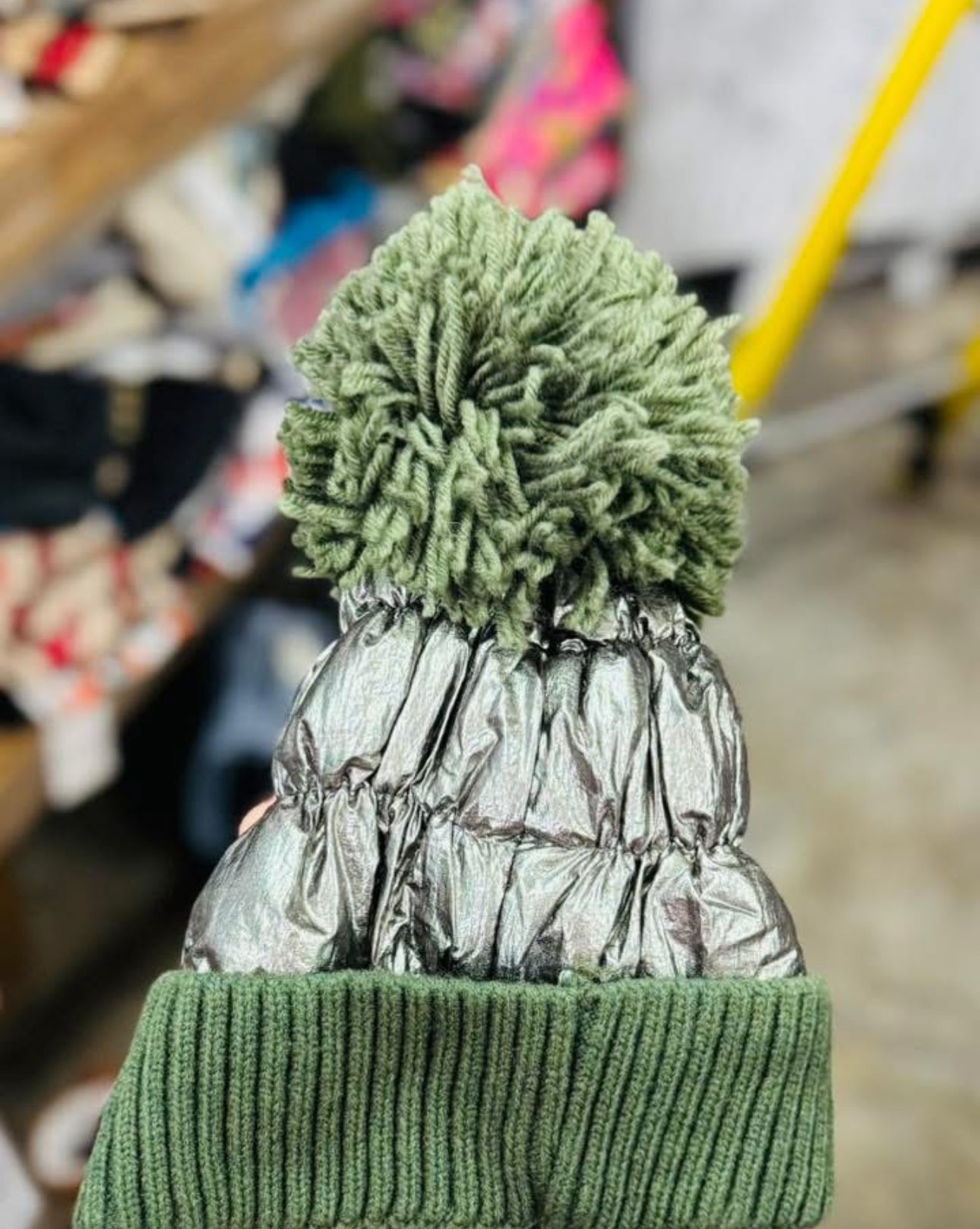 Olive Green Beanie
