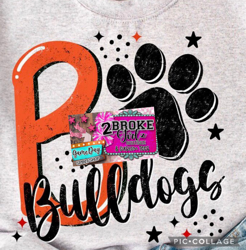 Go Bulldogs - Graphic Tee or Crewneck