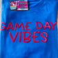 Red Game Day Glitter Puff Tee