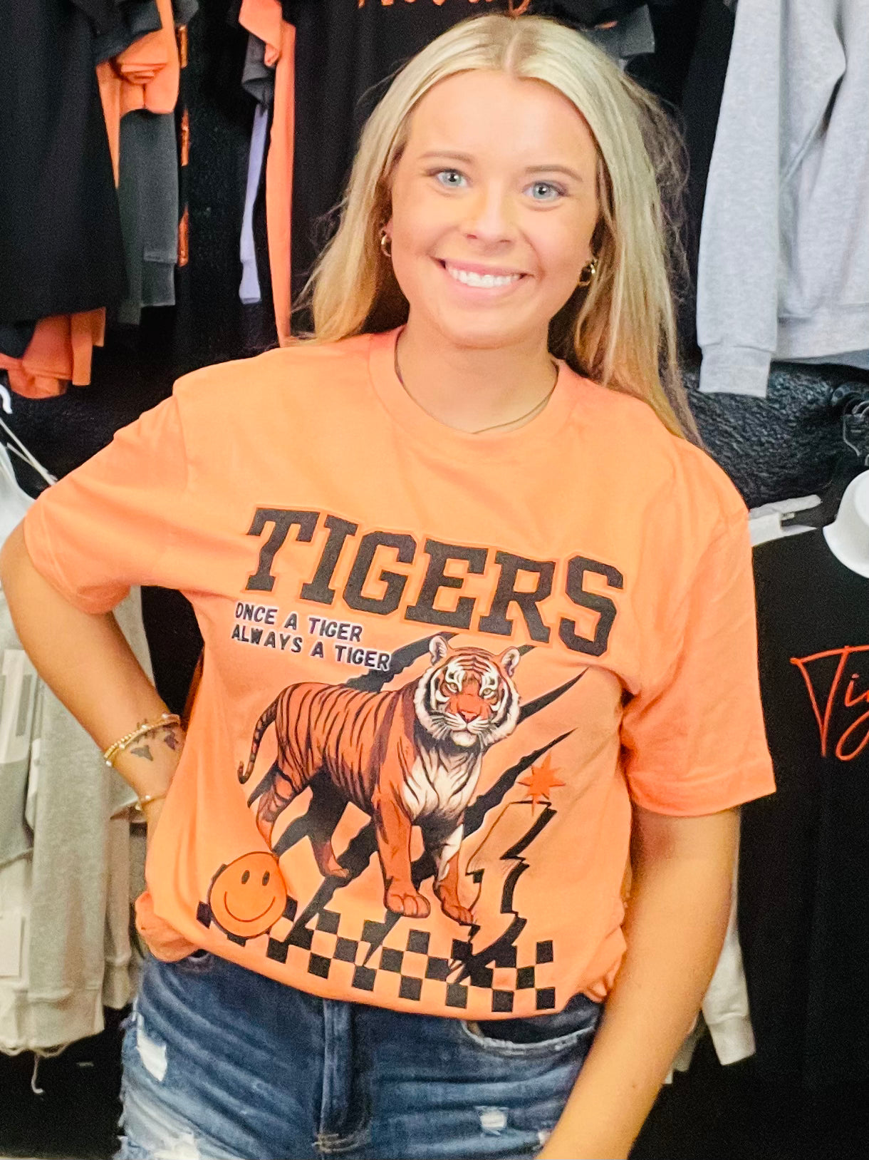 Orange Tigers Tee