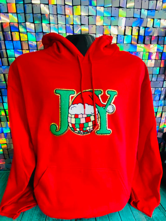 Joy Chenille Patch Hoodie