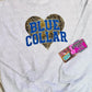 Camo Blue Collar Sweatshirt