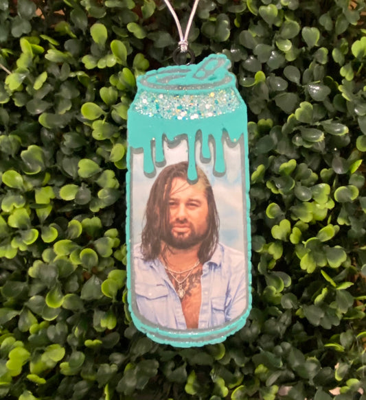 Turquoise Drip Can Freshie
