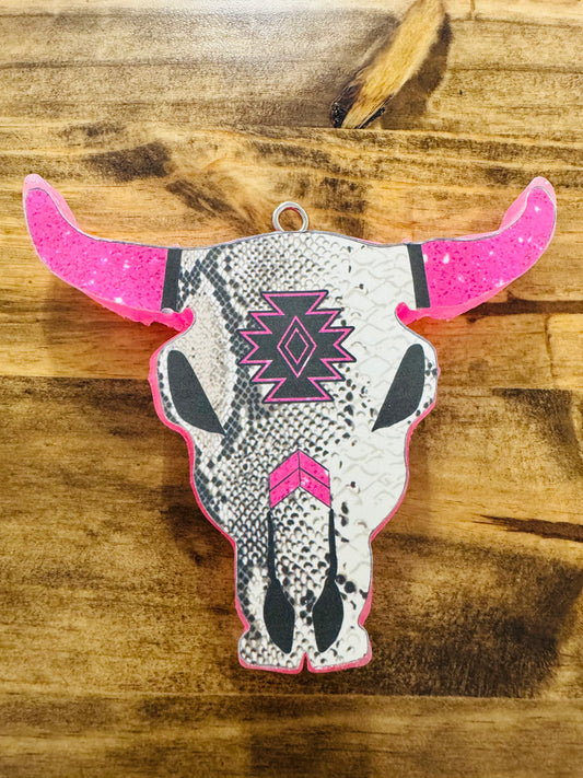 Western Bull Skull Freshie