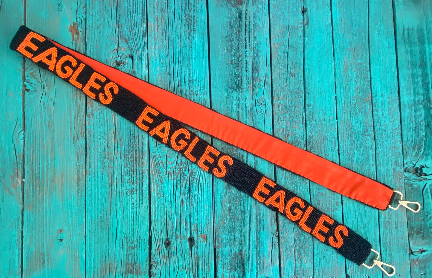 Eagles Beaded Stadium Bag Strap