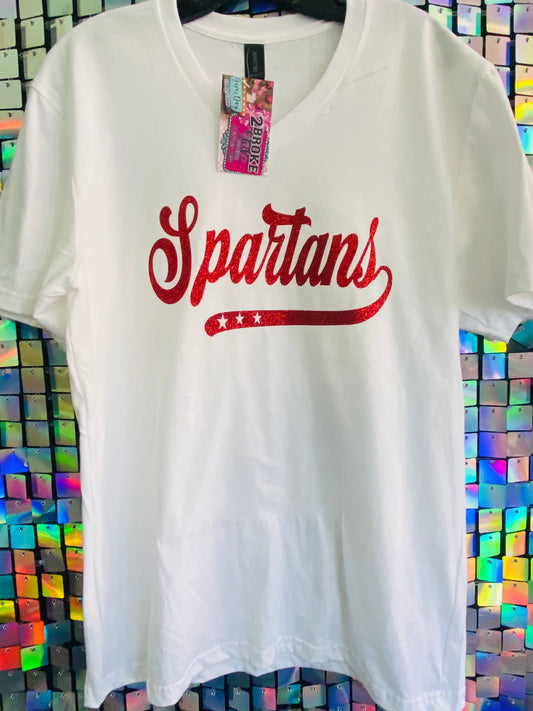 Spartan Softstyle V-Neck Tee