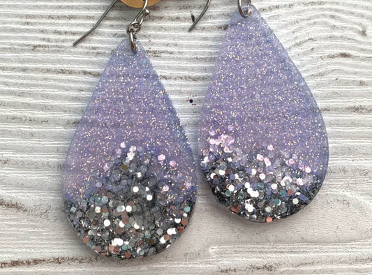 Ombré Hypoallergenic Teardrop Earrings