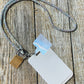 Silver Rhinestone Laynard