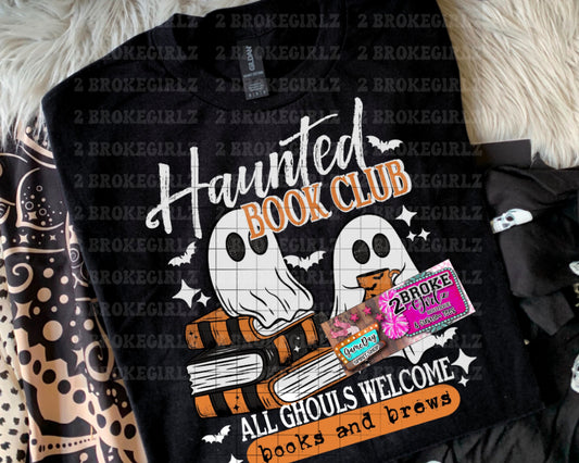 Haunted Book Club Tee or Sweatshirt