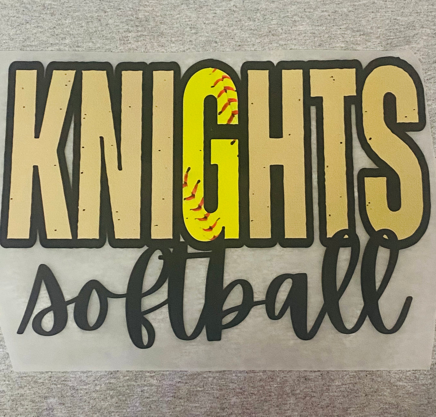 Knights DTF Softball Tee