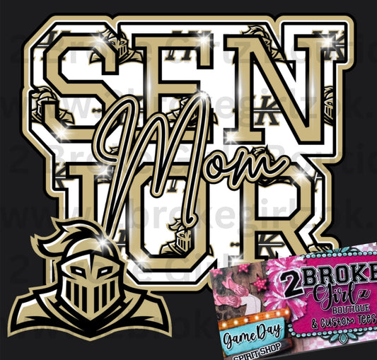 Knights Senior Mom - Tee or Crewneck