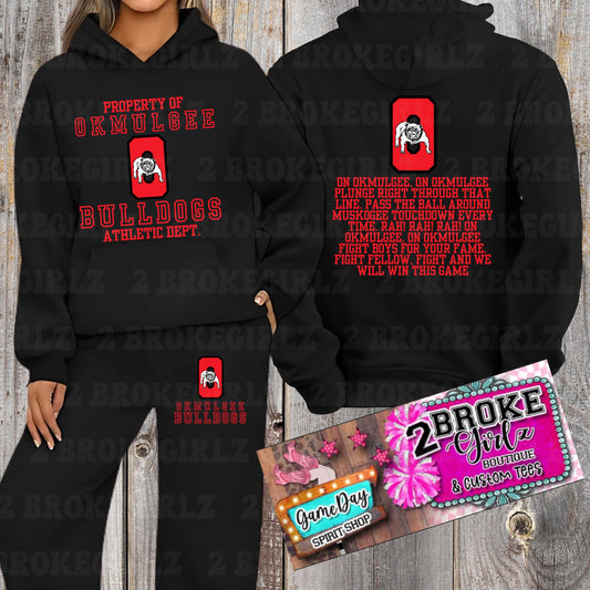 Okmulgee Bulldogs - Hoodie & Jogger Set