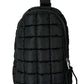 Puffer Quilted Crossbody - BLACK