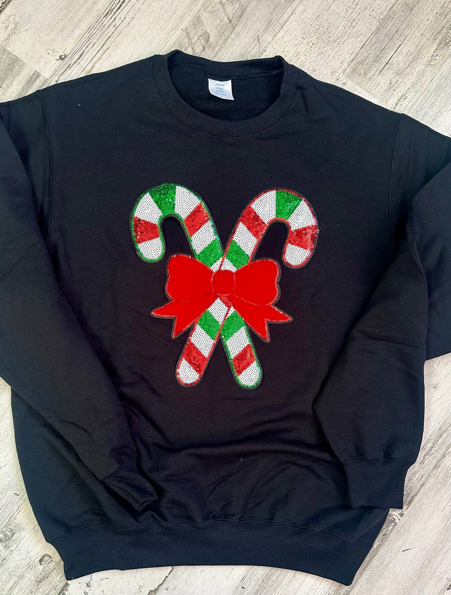 Candy Cane Chenille Crewneck - Read Description