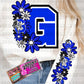Warriors Floral Tee/Sweatshirt