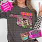 Knight Girly Mascot Design Comfort Color Tee