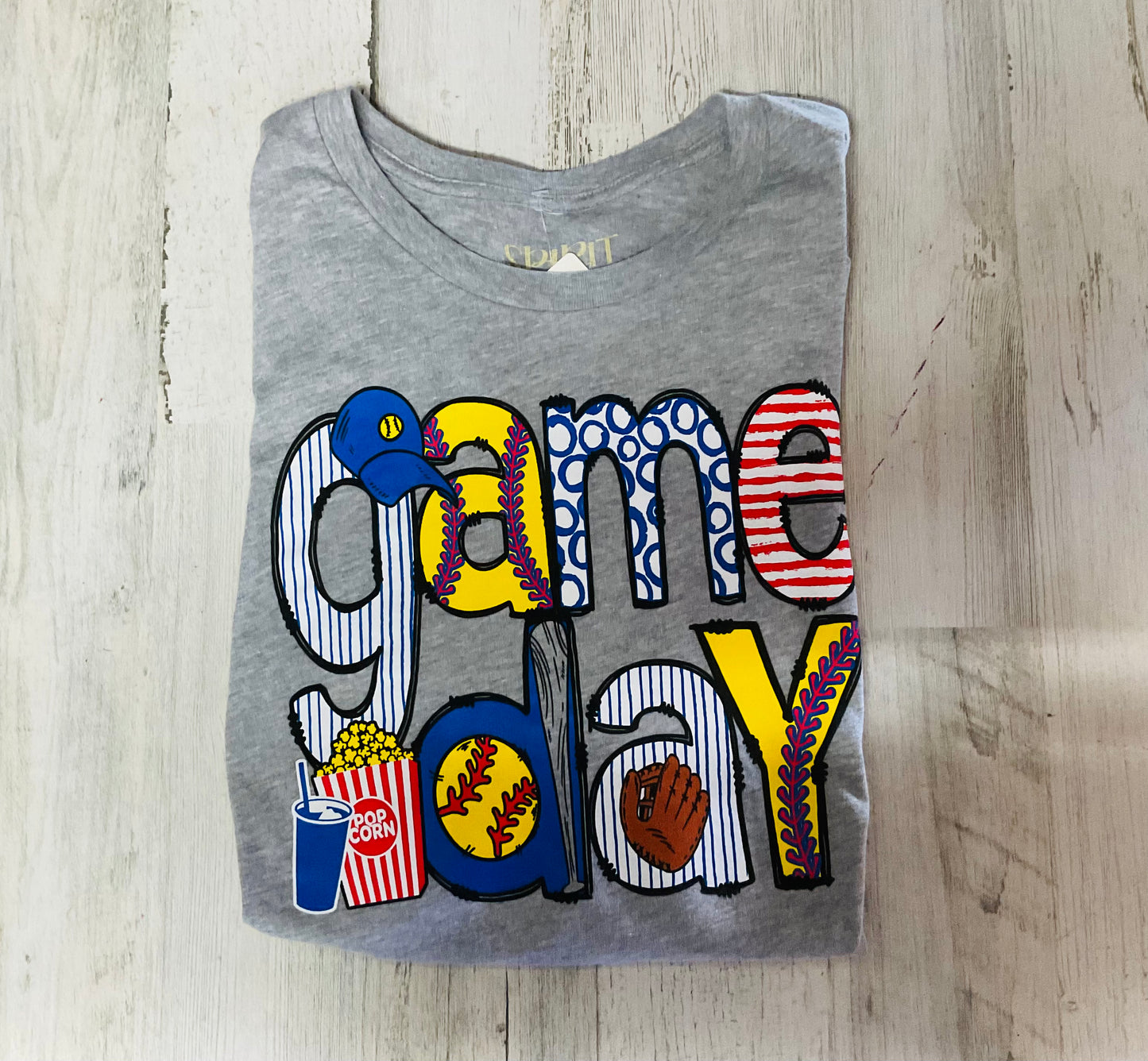 Game Day Baseball Tee