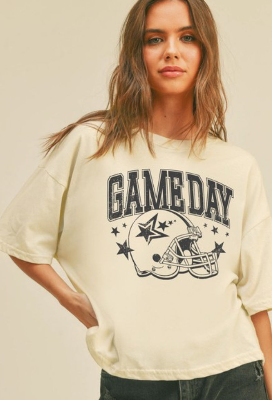 Friday Night Lights Cropped Tee