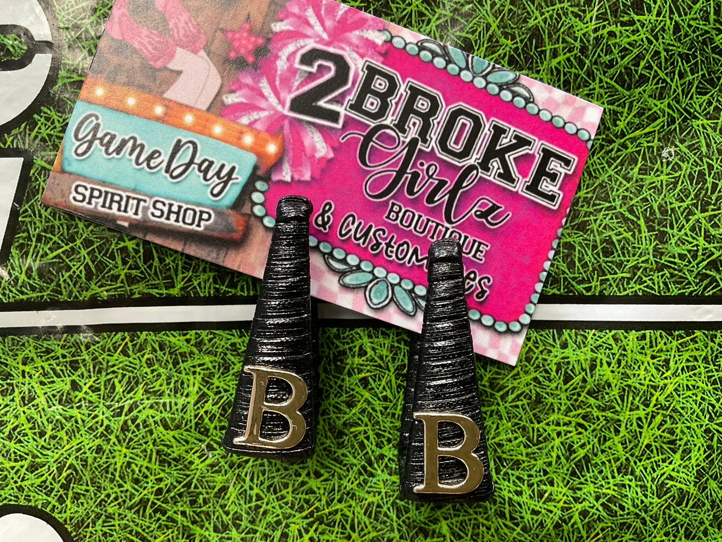 Letter B Earrings