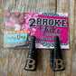 Letter B Earrings