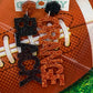 Orange and Black Game Day Earrings