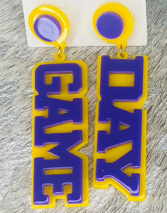 Game Day Earrings