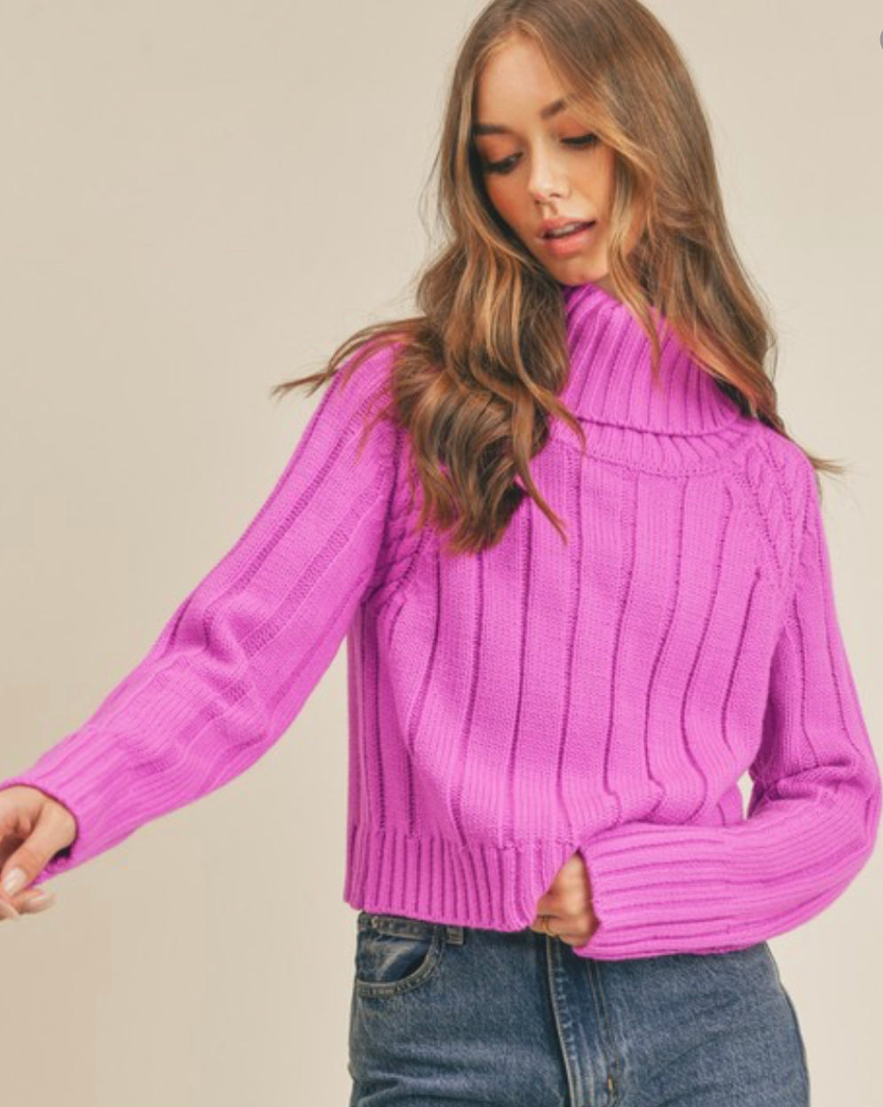 Electric Orchid Sweater